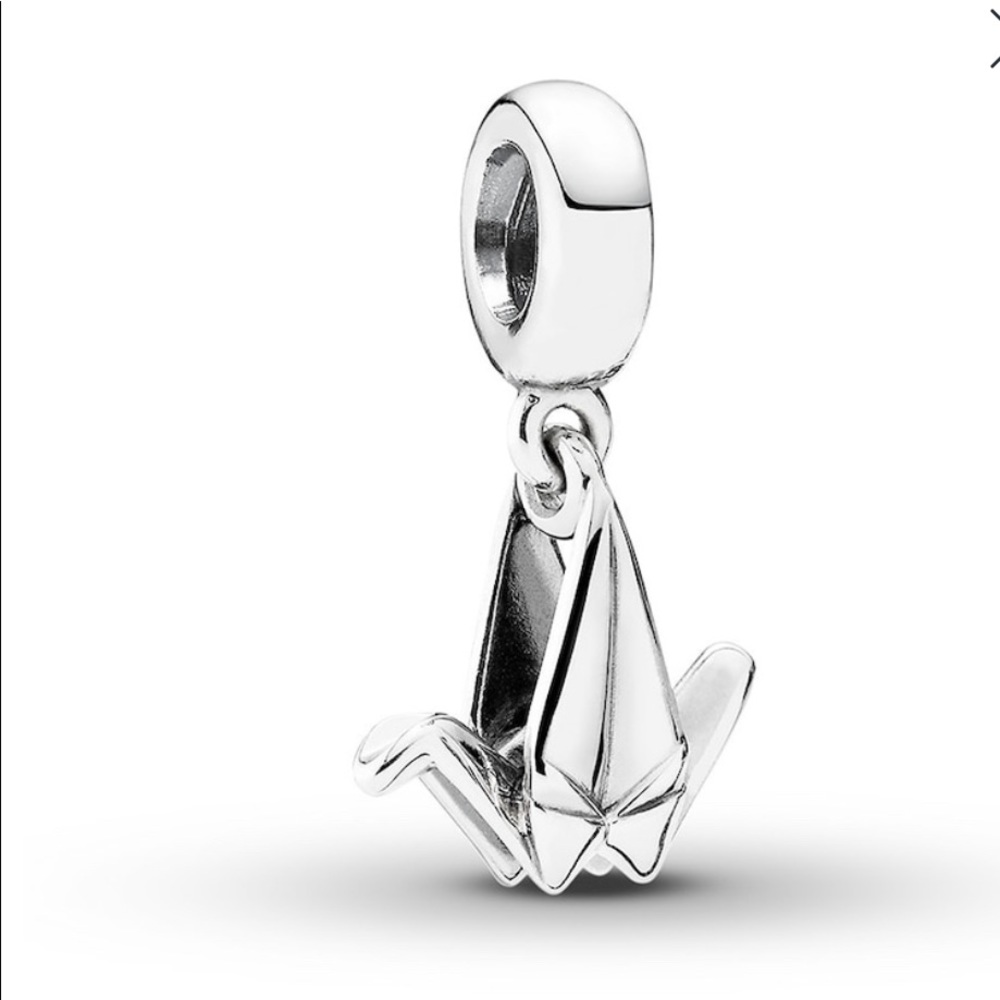 Pandora Origami Crane Charm